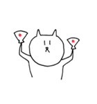 とりあえずねこさん（個別スタンプ：14）