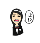 複雑女子と直球男子（個別スタンプ：10）