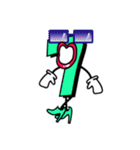 数字キャラスタンプ（個別スタンプ：7）
