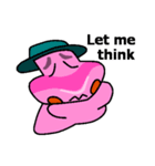 Jimmie the pink hippo（個別スタンプ：7）