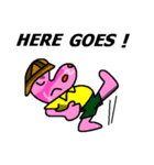 Jimmie the pink hippo（個別スタンプ：26）