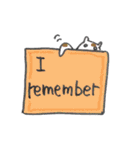 英語で伝わる！catスタンプ（個別スタンプ：24）