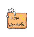 英語で伝わる！catスタンプ（個別スタンプ：31）