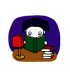オバケとお友達（個別スタンプ：8）