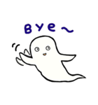 オバケとお友達（個別スタンプ：40）