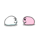 紅白もちのリサとエディー（個別スタンプ：26）