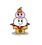 紅白もちのリサとエディー（個別スタンプ：36）
