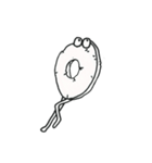 断面モンスター（個別スタンプ：4）