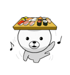 ラーメングマとスシクマ（個別スタンプ：35）