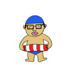 ゆけ！健三（個別スタンプ：7）