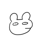 口が横にあるくま（個別スタンプ：5）