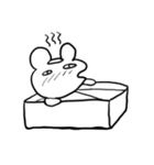 口が横にあるくま（個別スタンプ：26）
