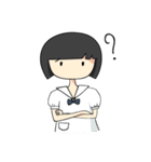 AnAn (cute Thai student girl)（個別スタンプ：8）