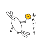 無気力うさぎ01（個別スタンプ：16）