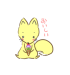 気弱なきつねくん（個別スタンプ：17）