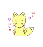 気弱なきつねくん（個別スタンプ：37）
