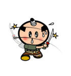 鼻タレ侍（個別スタンプ：9）