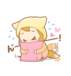 声優好きなキツネちゃん（個別スタンプ：9）