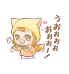 声優好きなキツネちゃん（個別スタンプ：24）