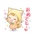 声優好きなキツネちゃん（個別スタンプ：38）
