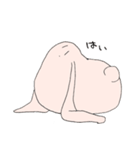 もったりちゃんとむっくりちゃん（個別スタンプ：3）