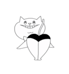 けつ猫。（個別スタンプ：16）