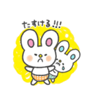 ふたごうさぎのピピとポポ（個別スタンプ：38）