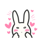うさぎのあいづち 英語版（個別スタンプ：3）