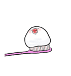 もっちり文鳥～君は天使それとも小悪魔！？（個別スタンプ：12）