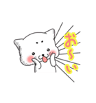 関西弁。まろうさぎとまろねこでんねん！（個別スタンプ：35）