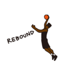 90s BASKETBALL PLAYER（個別スタンプ：9）