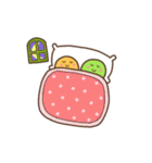Color dumpling family（個別スタンプ：34）