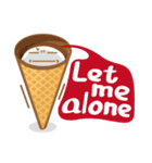 Funny Ice Creamoo No.1（個別スタンプ：4）