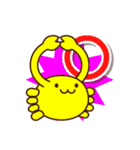 かにかに てぃん！（個別スタンプ：3）