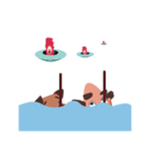 Doctor Atom and Quark（個別スタンプ：7）