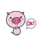 こぶたちゃん（個別スタンプ：35）