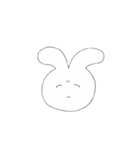 うさぎちゃんスタンプ（個別スタンプ：9）