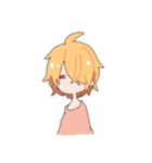 ゆるふわ男子（個別スタンプ：8）