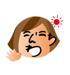 言いたいことは顔に書いてあるスタンプ（個別スタンプ：8）