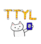 英語ネコ（個別スタンプ：29）