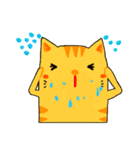 黄色の猫をタビー（個別スタンプ：8）
