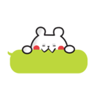 もれなくクマなアイツがついてくる（個別スタンプ：40）