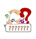 英語で気持ちを伝える吹き出し猫ちゃん（個別スタンプ：15）
