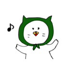 ネコずきん（個別スタンプ：10）