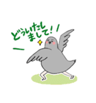 ハト？ヒト？ハトコです！！（個別スタンプ：2）