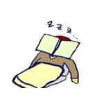 素顔の女（個別スタンプ：34）