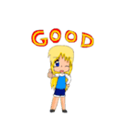 キーボード基本不要の日常会話1（個別スタンプ：21）