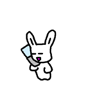 やけくそうさぎ2（個別スタンプ：37）