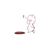 桃色ほっぺのくまころちゃん（個別スタンプ：21）