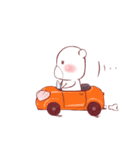 桃色ほっぺのくまころちゃん（個別スタンプ：34）
